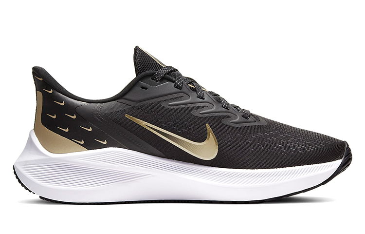 Order (W) Nike Zoom Winflo 7 Premium 'Negro Oro Metálico Grain' CV0140-001