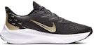 Order (W) Nike Zoom Winflo 7 Premium 'Hitam Emas Metalik Grain' CV0140-001