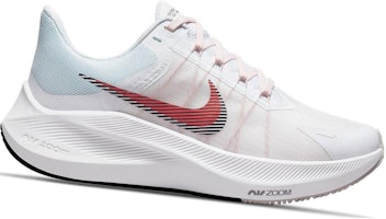 (W) Nike Zoom Winflo 8 'Putih Flash Crimson' CW3421-101 Lookbook (W) Nike Zoom Winflo 8 'Putih Flash Crimson' CW3421-101