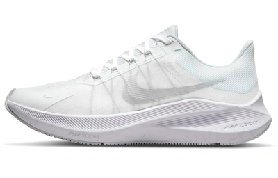 (Women) Nike Zoom Winflo 8 'White Metallic Silver' CW3421-104