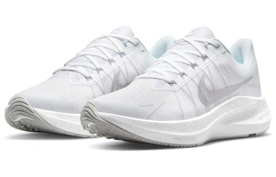 (Women) Nike Zoom Winflo 8 'White Metallic Silver' CW3421-104