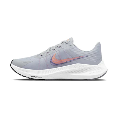 (W) Nike Zoom Winflo 8 'Wolf Grey Atomic Orange'