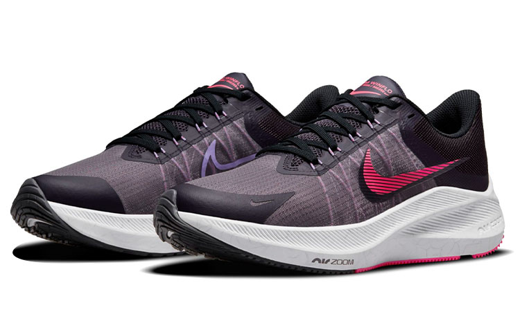 Lookbook (W) Nike Zoom Winflo 8 Schwarz/Pink Low-Top Damen/Herren CW3421-502