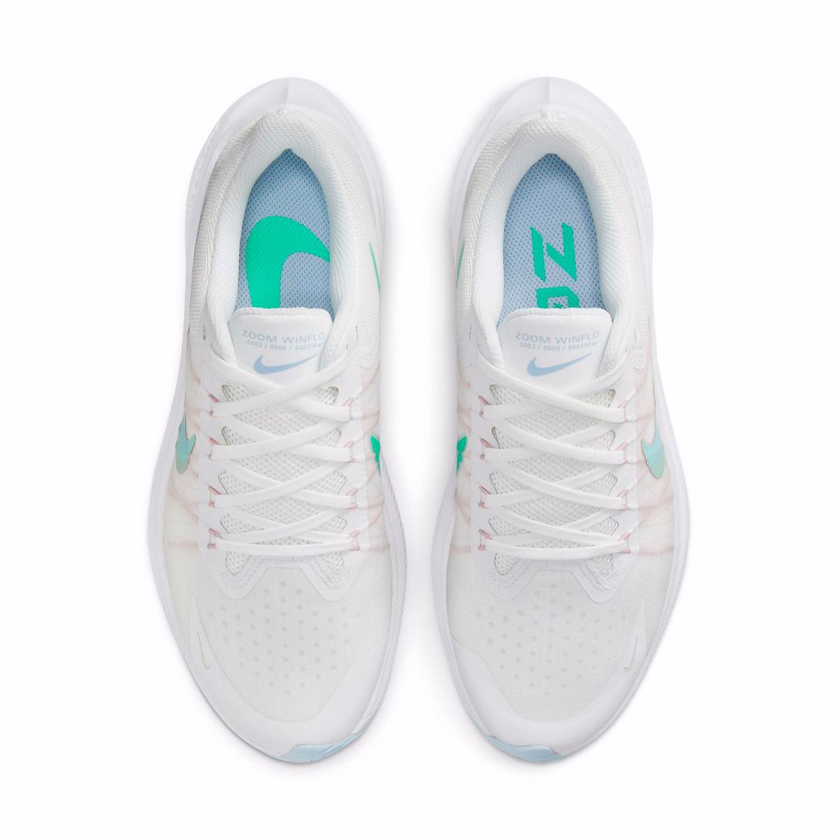(Women) Nike Zoom Winflo 8 White Teal CW3421-105