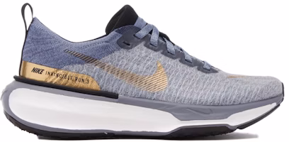 (Women) Nike ZoomX Invincible 3 'Ashen Slate Metallic Gold' DR2660-400 (Women) Nike ZoomX Invincible 3 'Ashen Slate Metallic Gold' DR2660-400