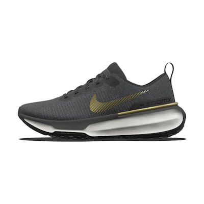 (W) Nike ZoomX Invincible Run 3 Black 'Slip Resistant Lightweight Low-Top Running Shoe'