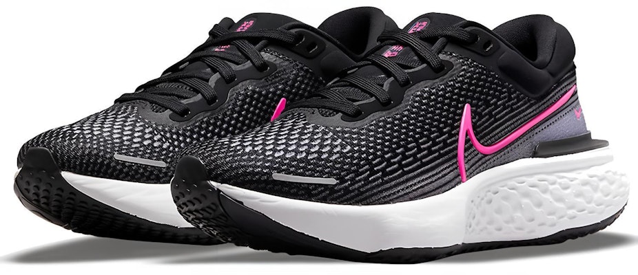 (W) Nike ZoomX Invincible Run Flyknit 'Hitam Merah Jambu Terang' CT2229-003 Lookbook (W) Nike ZoomX Invincible Run Flyknit 'Hitam Merah Jambu Terang' CT2229-003