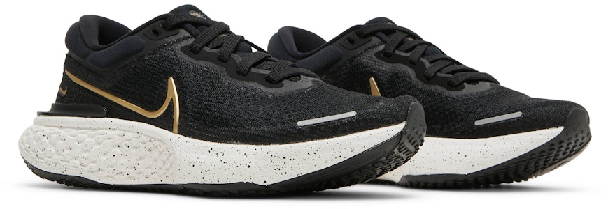 (W) 耐克 ZoomX Invincible Run Flyknit '黑金' 运动鞋 CT2229-004 Cheap (W) 耐克 ZoomX Invincible Run Flyknit '黑金' 运动鞋 CT2229-004