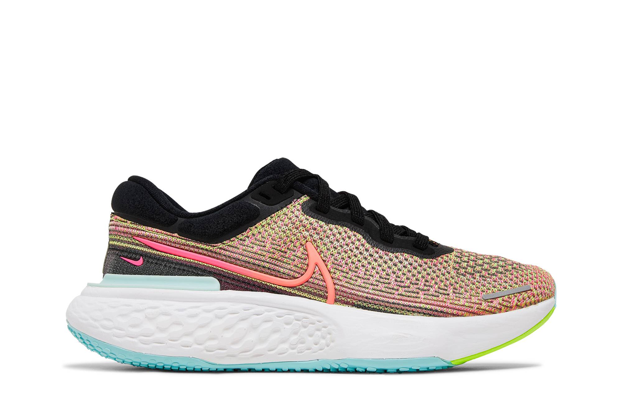 Beli (Women) Nike ZoomX Invincible Run Flyknit 'Volt Bright Mango
