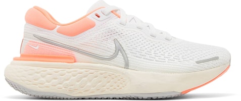 (Women) Nike ZoomX Invincible Run Flyknit 'White Bright Mango' CT2229-100 (Women) Nike ZoomX Invincible Run Flyknit 'White Bright Mango' CT2229-100
