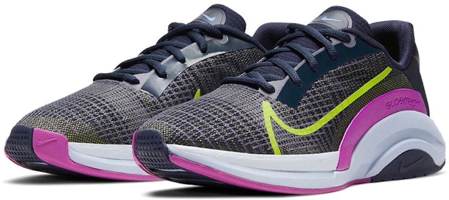 (W) Nike ZoomX SuperRep Surge 'Hitam Biru Cyber' CK9406-420 Lookbook (W) Nike ZoomX SuperRep Surge 'Hitam Biru Cyber' CK9406-420