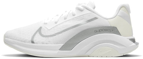 (Women) Nike ZoomX SuperRep Surge 'White Metallic Silver' CK9406-100 (Women) Nike ZoomX SuperRep Surge 'White Metallic Silver' CK9406-100