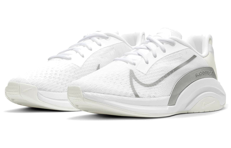 Shop (W) Nike ZoomX SuperRep Surge ''Bianco Argento Metallico'' CK9406-100