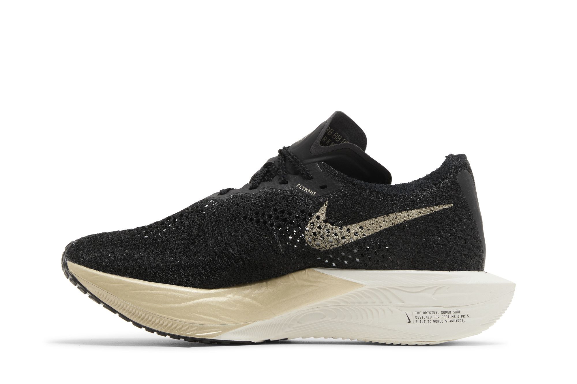 Lookbook （女款）Nike ZoomX VaporFly Next 3 '黑色金屬金顆粒' DV4130-002