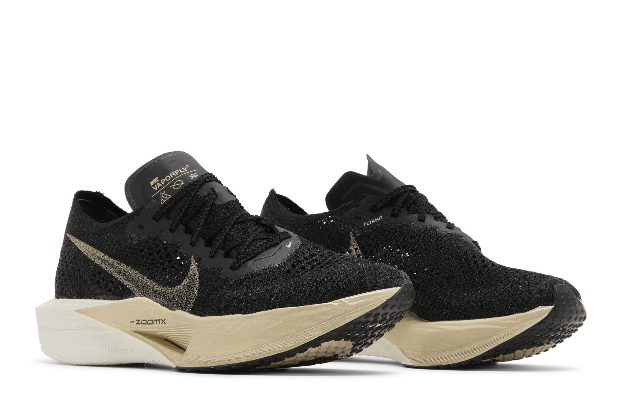 Cheap （女款）Nike ZoomX VaporFly Next 3 '黑色金屬金顆粒' DV4130-002