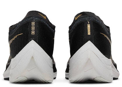 (W) 耐克ZoomX Vaporfly NEXT% 2 '黑色金属金币' CU4123-001 Details for (W) 耐克ZoomX Vaporfly NEXT% 2 '黑色金属金币' CU4123-001