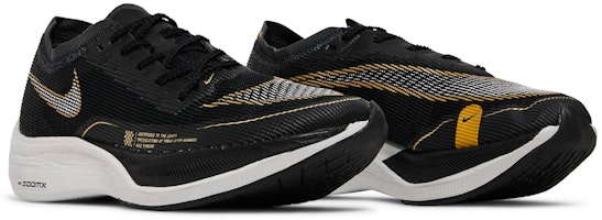 (W) ナイキ ズームX ヴェイパーフライ ネクスト% 2 "ブラック/メタリックゴールド" CU4123-001 Cheap (W) ナイキ ズームX ヴェイパーフライ ネクスト% 2 "ブラック/メタリックゴールド" CU4123-001