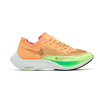(W) Nike ZoomX Vaporfly Next% 2 'Peach Cream Green Shock'