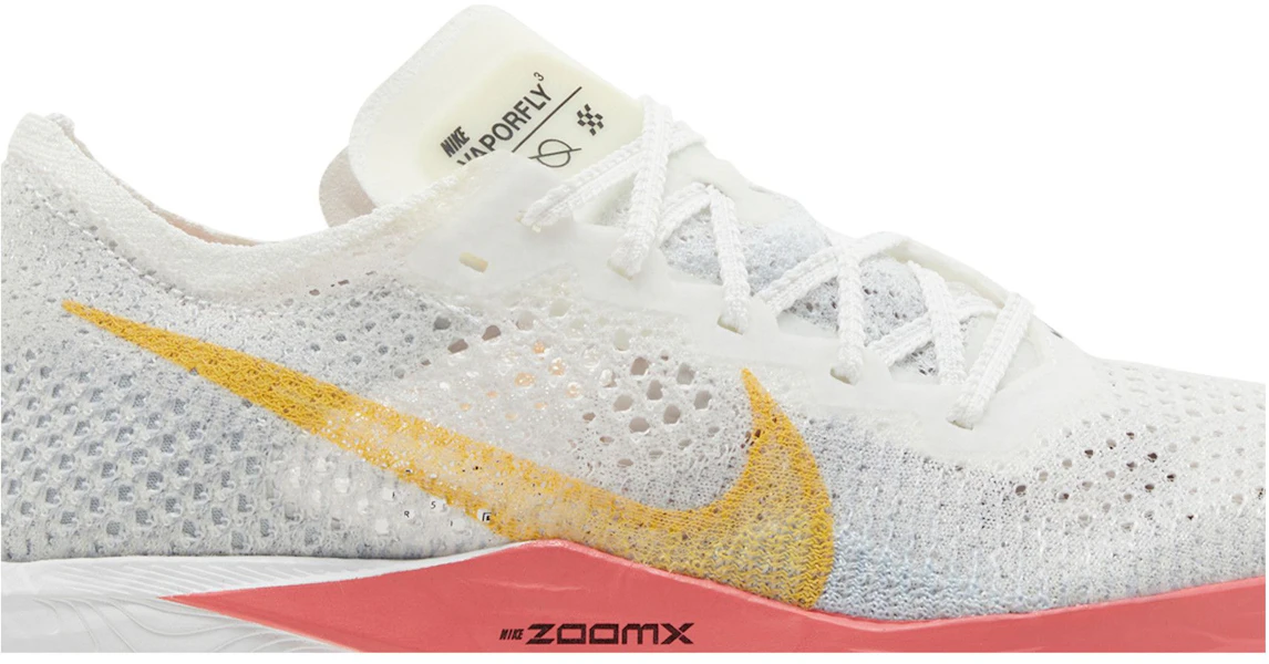 (Women) Nike ZoomX VaporFly Next% 3 'White Sea Coral' DV4130-101 Lookbook (Women) Nike ZoomX VaporFly Next% 3 'White Sea Coral' DV4130-101