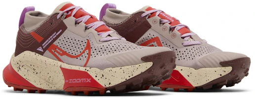 Cheap Nike ZoomX Zegama Trail 運動 減震 低筒 跑步鞋 女款 橙色