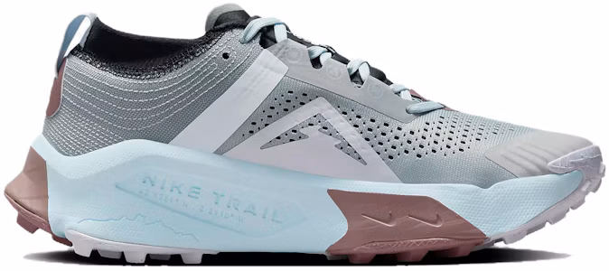 Lookbook 耐吉 ZoomX Zegama Trail 舒適輕便 耐磨防滑 低筒 跑步鞋 女款 灰藍