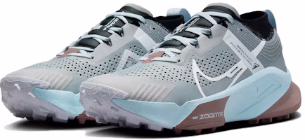 Shop 耐吉 ZoomX Zegama Trail 舒適輕便 耐磨防滑 低筒 跑步鞋 女款 灰藍