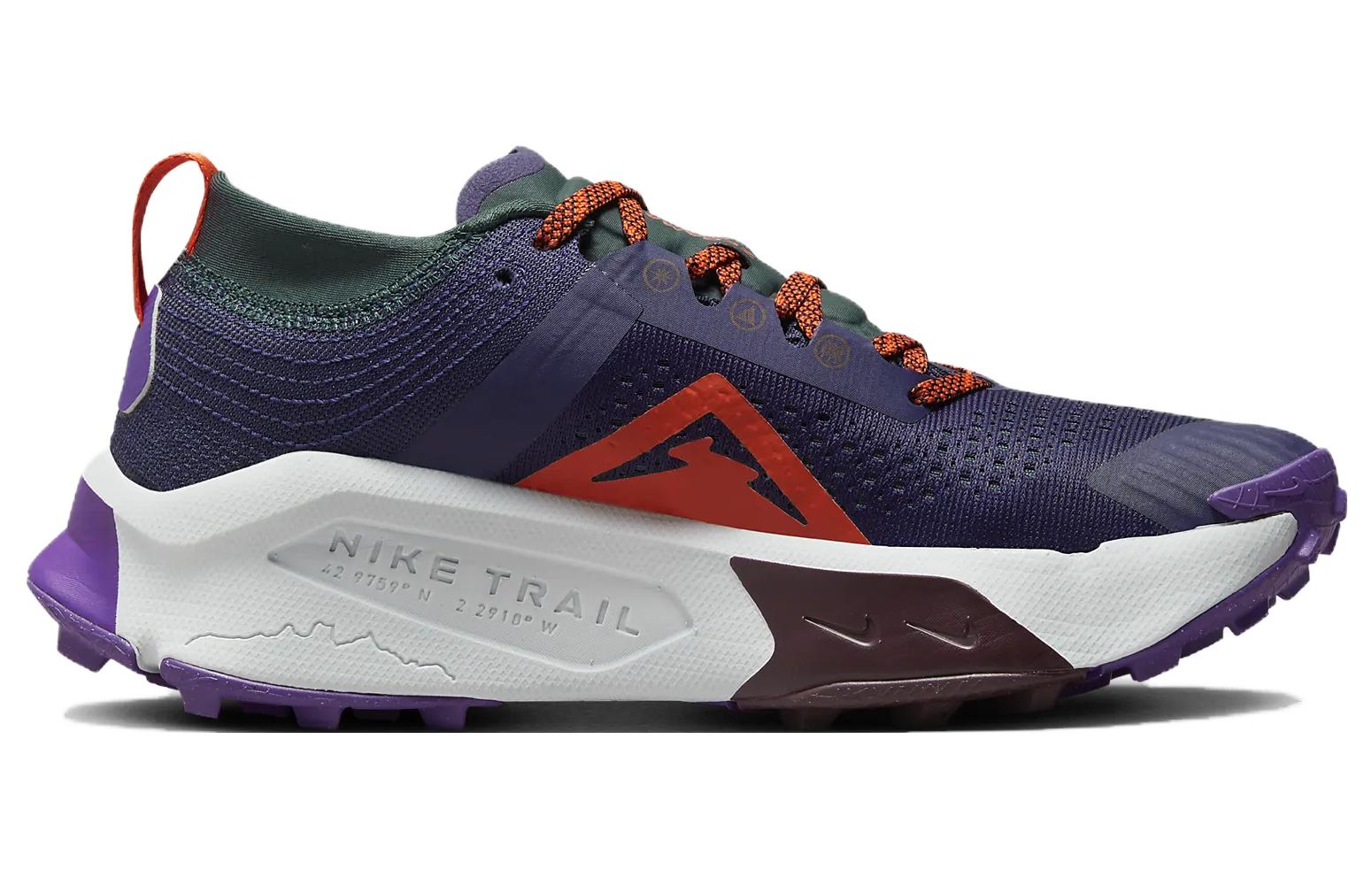 Order （女款）Nike ZoomX Zegama '紫墨橙安' DH0625-500