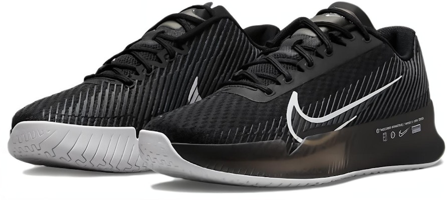 (Women) NikeCourt Air Zoom Vapor 11 HC 'Black White' DR6965-001 Lookbook (Women) NikeCourt Air Zoom Vapor 11 HC 'Black White' DR6965-001
