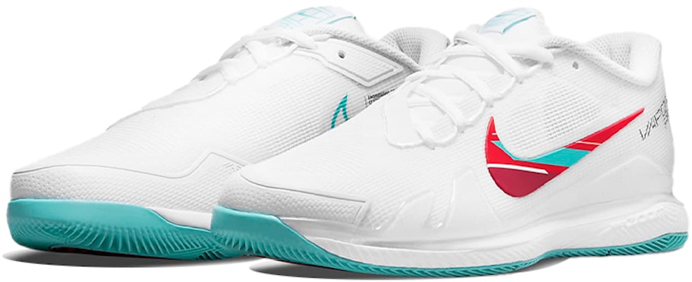 (Women) NikeCourt Air Zoom Vapor Pro 'White Habanero Red Washed Teal' CZ0222-136 Lookbook (Women) NikeCourt Air Zoom Vapor Pro 'White Habanero Red Washed Teal' CZ0222-136