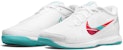 (W) NikeCourt Air Zoom Vapor Pro 'Putih Habanero Merah Biru Pudar' CZ0222-136