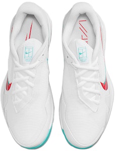 (W) NikeCourt Air Zoom Vapor Pro 'Putih Habanero Merah Biru Pudar' CZ0222-136 Shop (W) NikeCourt Air Zoom Vapor Pro 'Putih Habanero Merah Biru Pudar' CZ0222-136