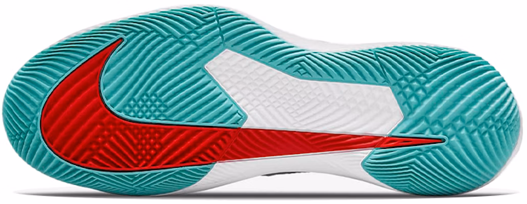 (Women) NikeCourt Air Zoom Vapor Pro 'White Habanero Red Washed Teal' CZ0222-136 Details for (Women) NikeCourt Air Zoom Vapor Pro 'White Habanero Red Washed Teal' CZ0222-136