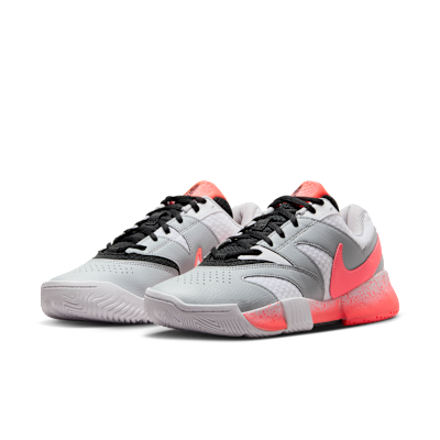 Purchase (Women) NikeCourt Lite 4 White/Wolf Grey/Hot Lava HV1452-100