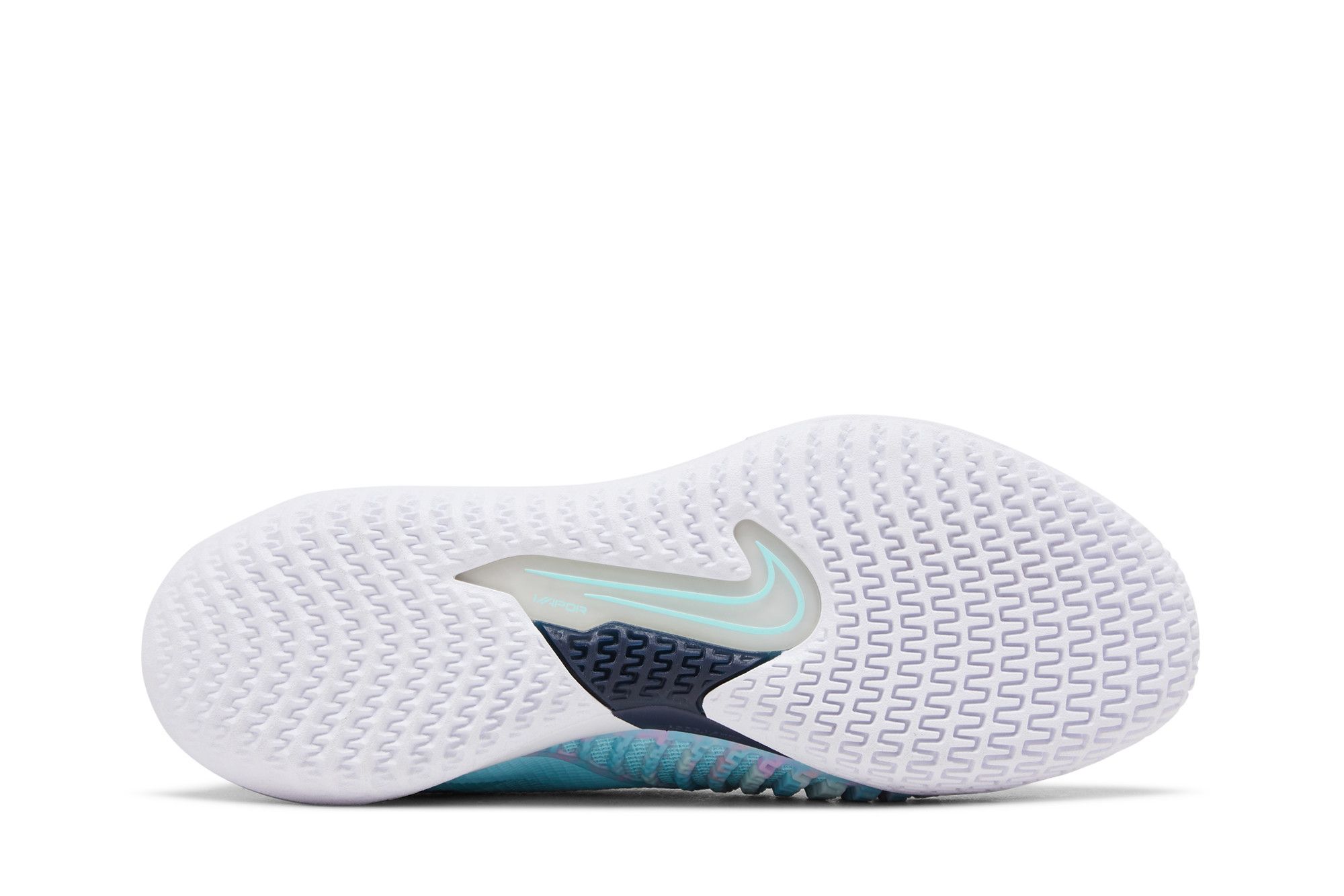 Shop (W) NikeCourt React Vapor NXT ''Ghiaccio Glacier Midnight Navy'' CV0742-402