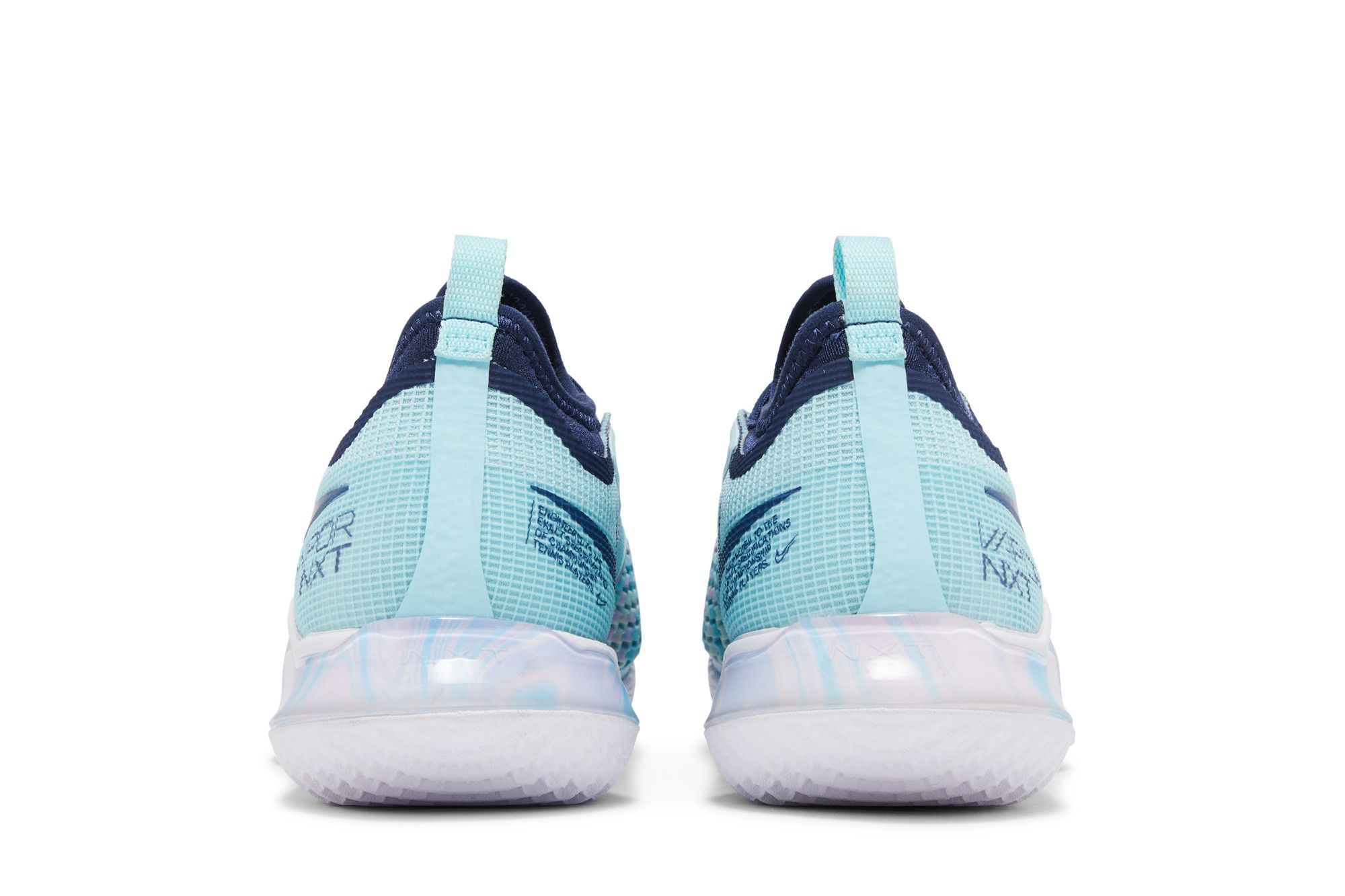 Details for (W) NikeCourt React Vapor NXT ''Ghiaccio Glacier Midnight Navy'' CV0742-402