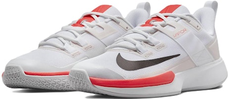 (W) NikeCourt Vapor Lite '白色亮红色' DC3431-101 Lookbook (W) NikeCourt Vapor Lite '白色亮红色' DC3431-101