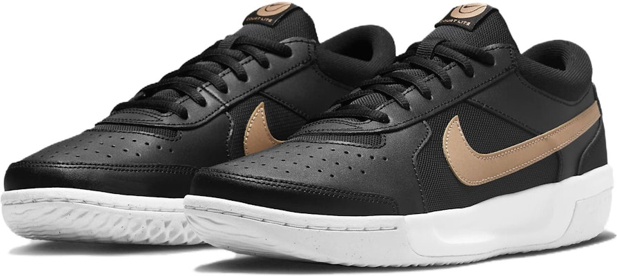(W) NikeCourt Zoom Lite 3 '黑金属红铜' DV3279-001 Lookbook (W) NikeCourt Zoom Lite 3 '黑金属红铜' DV3279-001