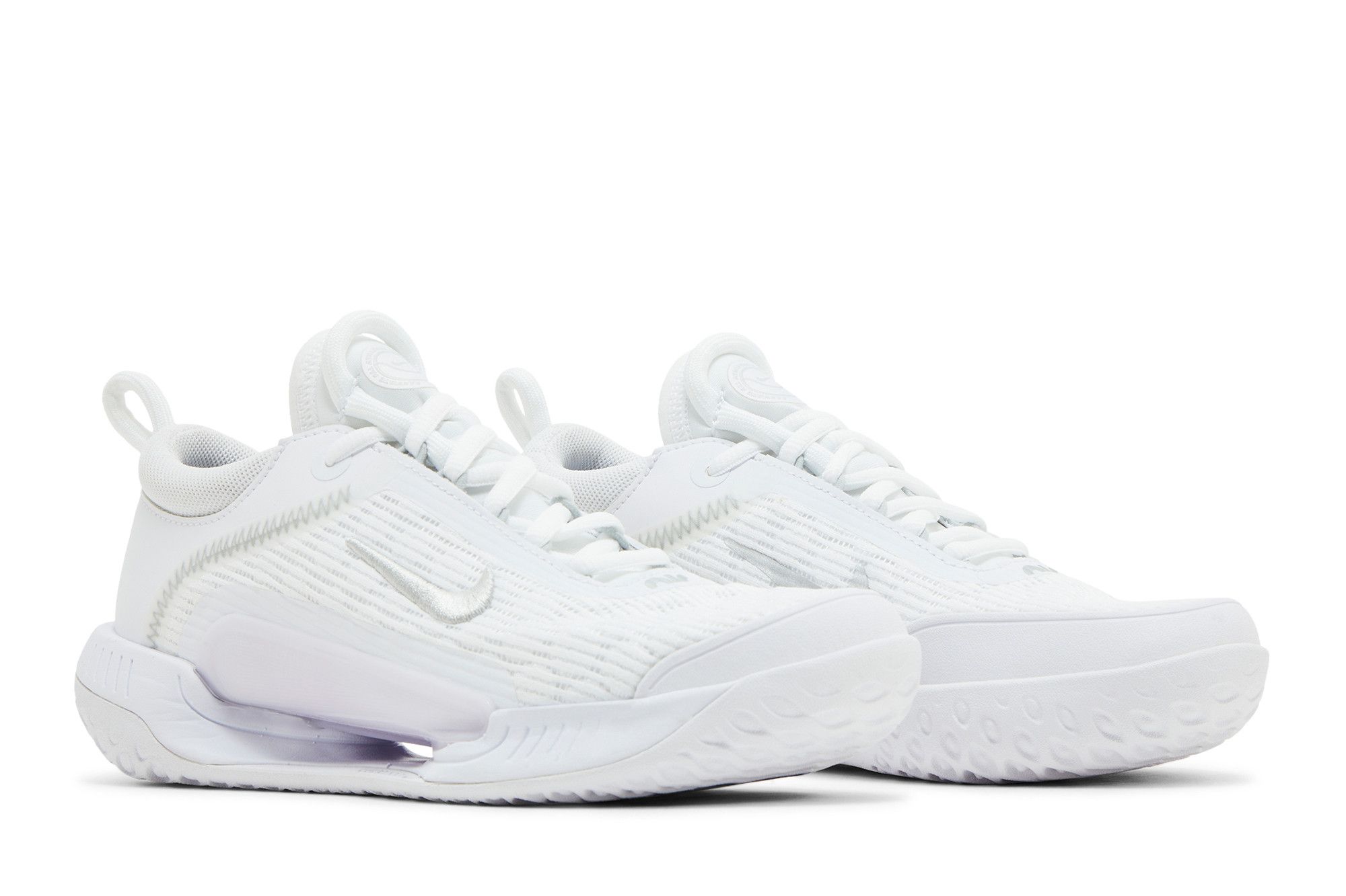 Cheap （女款）NikeCourt Zoom NXT '白色金屬銀' DV3282-101