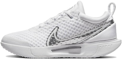 (Women) NikeCourt Zoom Pro 'White Metallic Silver' DH0990-101 (Women) NikeCourt Zoom Pro 'White Metallic Silver' DH0990-101