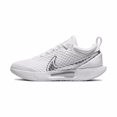 (W) NikeCourt Zoom Pro 'White Metallic Silver'