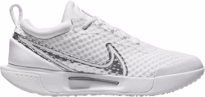 (Women) NikeCourt Zoom Pro 'White Metallic Silver' DH0990-101 (Women) NikeCourt Zoom Pro 'White Metallic Silver' DH0990-101