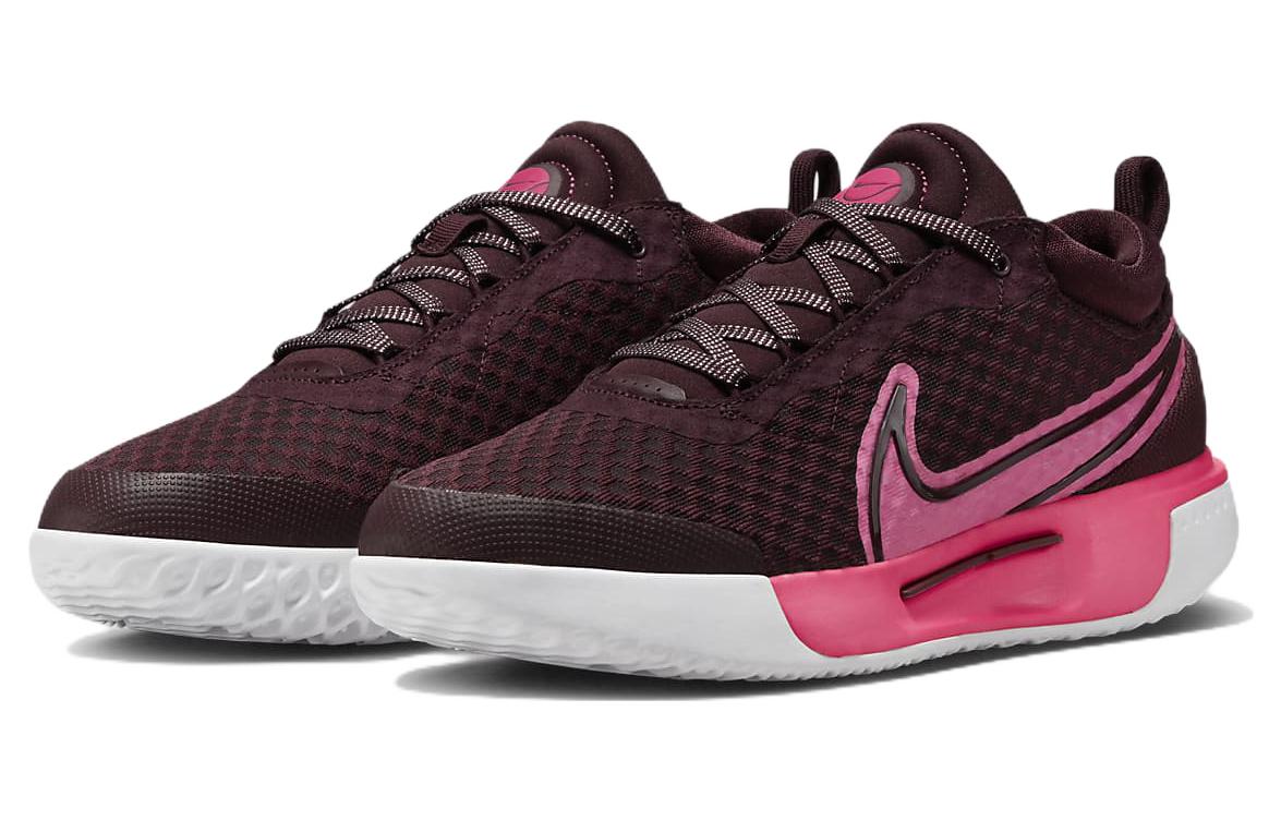 Lookbook （女性）NikeCourt Zoom Pro Premium「深酒紅/超亮粉紅」DQ4683-600