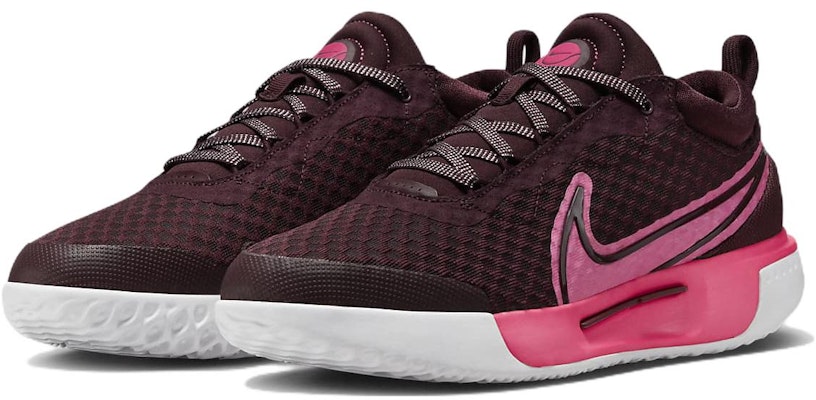 (女性)NikeCourt Zoom Pro Premium「深酒紅/超亮粉紅」DQ4683-600 Lookbook (女性)NikeCourt Zoom Pro Premium「深酒紅/超亮粉紅」DQ4683-600
