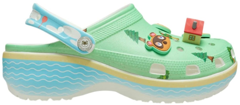 (Women) Nintendo x Crocs Classic Platform Clog 'Animal Crossing' 210101-90H Lookbook (Women) Nintendo x Crocs Classic Platform Clog 'Animal Crossing' 210101-90H