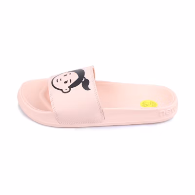 (W) NB Noritake 200 Series Illustration Crossover Stylish Sports Slippers Pink