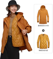 (Women) NORTHLAND 3-in-1 Waterproof Hiking Jacket with Down Liner for Outdoor Use NWJDT2660E (Women) NORTHLAND 3-in-1 Waterproof Hiking Jacket with Down Liner for Outdoor Use NWJDT2660E