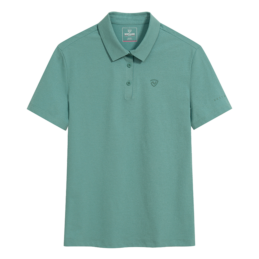 (Women) NORTHLAND  Lightweight Breathable Quick-Dry UV Protection Polo Shirt. NTSEH2328E