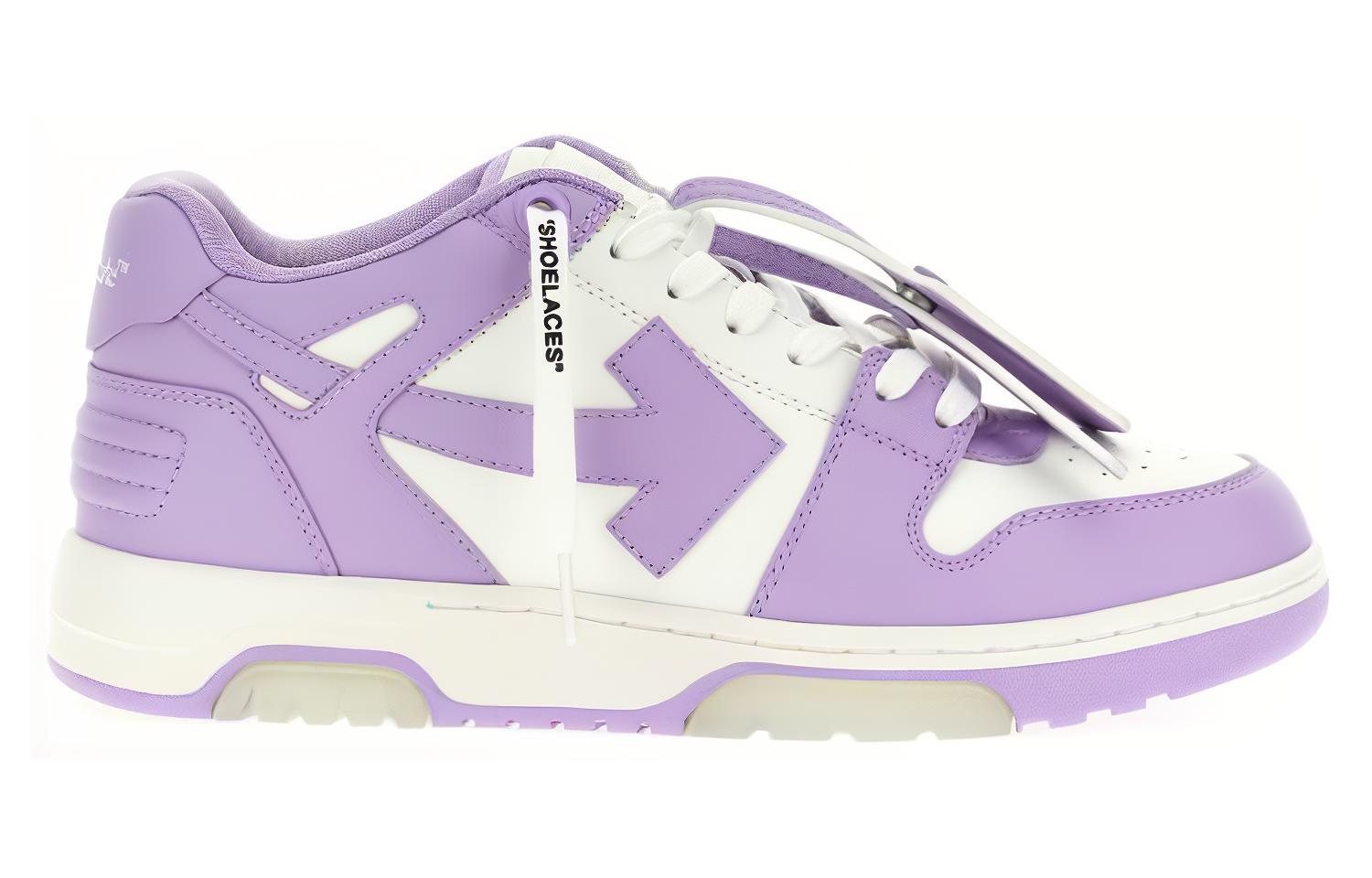 (W) Off- Out Of Office Calf Leather White Lilac 'White' 圖 2