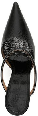 (Women) Off-White 10.5cm 'Black Leather Pointed Toe Stiletto Mule' OWIJ026F23LEA0011010 Shop (Women) Off-White 10.5cm 'Black Leather Pointed Toe Stiletto Mule' OWIJ026F23LEA0011010