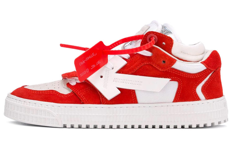 (W) Off-White 3.0 Low 'White Red'